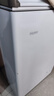 海尔（Haier）100L单温冰柜小型家用小冰柜商用冷藏冷冻两用转换冷柜小冰箱减霜一级能效BC/BD-100GHW9D 实拍图