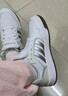 adidas ENTRAP美式校园风运动少年感复古篮球风板鞋男女阿迪达斯 白色/暗银金属/树脂黄   36 实拍图