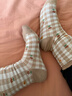 caramella秋冬季森系少女中筒袜新疆棉袜舒适可爱动物花卉女生袜子 实拍图