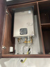林内（Rinnai）【鲸吨吨蓝鲸】20L燃气热水器【国家补贴】零冷水大水量20GD61R（JSQ40-GD61R） 实拍图