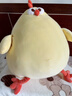 名创优品（MINISO）dundun鸡毛绒公仔墩墩鸡玩偶抱枕毛绒玩具生日礼物女 加大号42cm 实拍图
