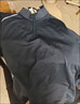 迪卡侬透气薄绒保暖休闲户外运动速干衣跑步长袖男T恤 沉稳黑M-2500809 实拍图