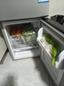 爱妻（AICHEN）小冰箱迷你小型家用冷藏冷冻两用宿舍出租房用双门办公室电冰箱节能省电 【一级能效】65L银色【三天约一度电】 实拍图