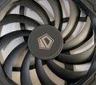 ID-COOLING（酷凛）12CM机箱风扇 黑色无光 4PIN接口 PWM温控散热 适用240/360水冷 风冷散热器改装 AS-120-K 实拍图