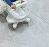 babycare诺亚扭扭车防侧翻儿童溜溜车摇摇车宝宝滑行玩具车3-6岁 贝壳白 实拍图