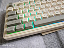 狼途（Langtu）L98奶油骑士98键 有线静音键盘 Gasket结构 RGB灯效 人体工学 实拍图
