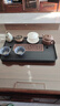 宅轻松 仿乌金石家用茶盘沥水储水功夫茶具托盘干泡茶台排水轻奢托盘 实拍图
