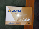 瓦尔塔（VARTA）汽车电瓶蓄电池启停 动力强劲 AGMH6昂科威昂科拉英朗标致探界者 实拍图