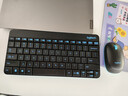 罗技（Logitech）MK245 Nano 键鼠套装 无线键鼠套装 办公键鼠套装 紧凑型 可调支架 带无线2.4G接收器 黑 实拍图