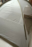 牧高笛（MOBIGARDEN）  冷山帐篷  户外徒步露营防风防雨大空间双层三季铝杆帐篷 四人/晨雾白 实拍图