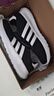 阿迪达斯（adidas）男鞋跑步鞋春季运动鞋轻便减震防滑休闲鞋 黑/白 40 实拍图