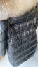 高梵黑金鹅绒服女王4.0八格毛领羽绒服女士冬季长款外套 高定女王黑 S 实拍图