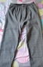 恒源祥【热销5W套】保暖裤男大码双层护膝贴片加绒加厚秋裤男 男深灰 实拍图