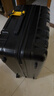 汉客行李箱男拉杆箱女大容量双层拉链密码旅行箱26英寸黑 81升巨能装 实拍图