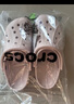 卡骆驰（CROCS）洞洞鞋贝雅男鞋女鞋轻便耐磨一脚蹬拖鞋休闲鞋|10126 裸粉-6PI 37 /38(230mm) 实拍图