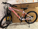 凤凰（Phoenix）山地自行车成人男女学生青少年减震变速越野公路通勤车山地车 24寸白红辐条轮 24速数字指拨（前中后全轴承） 实拍图