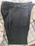 京东京造【高弹抗皱】西裤男商务休闲裤直筒正装男士秋季裤子 黑色 33 实拍图
