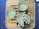 页川百世（YeChuan Best）旅行功夫整套茶具车载户外便携快客杯陶瓷茶具商务送礼佳品 粉青一壶二杯【泡沫包装】 实拍图