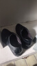 百丽男鞋商务正装皮鞋休闲增高软底真皮鞋A0917 黑色-内增高 41 实拍图
