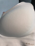 嫚熙哺乳内衣薄款聚拢无钢圈哺乳期喂奶孕妇文胸MX-Bra80066奶油肤L码 实拍图