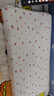 富安娜儿童乳胶枕 A类泰国进口抗菌儿童护颈低枕 一只装 50*30*3-5cm 白 实拍图