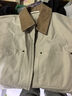 优衣库女装休闲拉链短茄克/外套巴恩风翻领时尚夹克 新款479208 30 浅米色 M /160/84A 实拍图