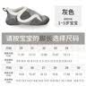 迪卡侬宝宝棉鞋婴儿冬季保暖学步鞋软底幼儿园室内鞋灰色加绒21-1687852 实拍图