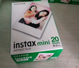 富士（FUJIFILM） instax 3英寸立拍立得相机mini迷你相纸 一次成像胶片胶卷 3寸单包+冰箱贴+相册【含10张白边相纸】 官方标配 实拍图