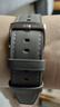 威千图适用华为手表表带GT6/6pro/GT5/5pro/Watch5/4/4pro/3/3pro/GT4真皮表带 灰色46/48表盘丨22MM接口 实拍图
