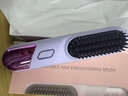 可亓无线直发梳负离子直发器护发不伤发卷发棒蓬松拉直内扣懒人美发神器恒温持久定型卷直两用电梳子 木槿紫【四档温控+千万负离子护发+卷直两用】 实拍图
