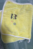 儿童毛巾浴巾柔软吸水不掉毛四季款宝宝洗澡巾婴儿盖毯包巾幼儿园 米黄色 儿童毛巾25cm*50cm【1条装】 实拍图