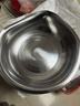 【加厚大盆沿】不锈钢盆多用盆洗菜盆厨房大号和面盆家用洗脸洗衣 36cm 加厚不锈钢 加宽盆沿 实拍图