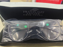 FRANZLISZT 防蓝光近视眼镜框男女复古超轻圆框眼镜架变色护目蔡司（ZEISS） 黑色 防蓝光1.61非球面镜片0-800丨留言度数 实拍图