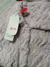 芬腾睡衣女【加厚暖绒】秋冬季少女感保暖翻领开衫长袖家居服套装 香芋紫 XL 实拍图