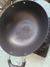 苏泊尔（SUPOR）炒锅双耳炒锅铁锅深型平底无涂层铸铁炒锅燃气电磁炉通用加深加大 34CM(适合3~7人)  34cm 实拍图