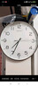 康巴丝（Compas）挂钟客厅钟表 简约石英钟表挂墙时钟 3294A 黑色 实拍图