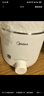 美的（Midea）电煮锅 宿舍小电锅 电蒸锅 学生寝室一体泡面小火锅电煮锅 多功能锅 电热锅 XZE1613 配蒸笼 1.7L 实拍图