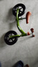 【全网爆款】儿童平衡车无脚踏自行车2-3-6岁小孩玩具礼物滑行车 12寸 绿色黑发泡轮 80-110cm 实拍图