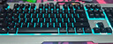 AOC KB122有线键盘 真机械手感键盘 背光灯效 键盘电竞游戏专用 电脑笔记本办公通用 黑色蓝光 实拍图
