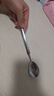 美厨（MAXCOOK）316L不锈钢长柄勺子食品级 搅拌勺咖啡勺棒调羹家用勺子MCGC4614 实拍图