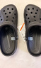 CROCS卡骆驰洞洞鞋贝雅男鞋女鞋轻便耐磨一脚蹬拖鞋休闲鞋|10126 黑色-001 40 (250mm) 实拍图