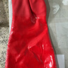 雅高加绒乳胶手套2双装均码38cm加长手套家务厨房防水耐用耐磨加厚 实拍图