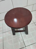 华音轩实木小凳子家用矮凳原木板凳卫生间小凳子简约小圆凳客厅木头凳子 实拍图
