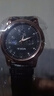 【网红爆款】商务腕表石英运动表休闲皮带男女手表 黑色 实拍图