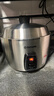大同（Tatung） 台湾大同电锅 无涂层不锈钢蒸汽电饭煲家用2到3人2.4升TAC-06CMM雾钢色家用电饭锅 不锈钢色电锅 2.4L 实拍图