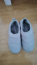 京东京造【甄选羽绒】棉拖鞋居家户外抗寒加厚保暖棉拖鞋男士水泥灰42-43 实拍图