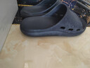 京东京造【3.5cm踩屎感】eva厚底拖鞋防臭休闲凉拖鞋 夜色黑 44-45 实拍图
