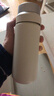 京东京造 咔哒保温杯 茶水分离Tritan杯口三段式男士女316L不锈钢 白400ml 实拍图