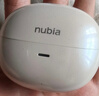 努比亚（nubia）蓝牙耳机耳夹式LiveClip AI智能骨传导概念开放式不入耳运动跑步超长续航适用苹果红魔国家补贴 白 实拍图