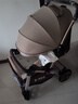 奔昂 婴儿推车可坐可躺轻便避震宝宝折叠婴儿车双向BB童车手推车 升级卡其+一键单手收+可坐躺+可双向推行+四轮高配 实拍图